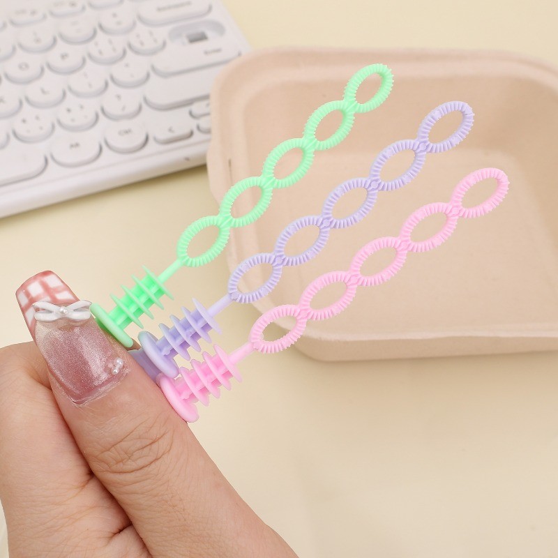 10ชิ้นที่มีสีสันฟองขวดสบู่-มินิเป่าฟองหลอดที่ว่างเปล่า-ห้าหลุมมงกุฎฟองคัน-พ่อแม่และลูกโต้ตอบของเล่น-แต่งงานงานเลี้ยงวันเกิดตกแต่ง ราคา ถูกที่สุด ดีลบีเคเค แกลเลอรีภาพที่ 7