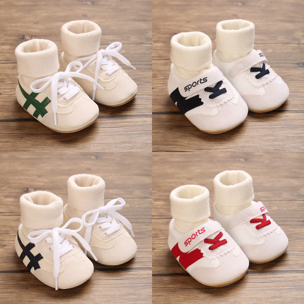 ถุงเท้านิ่มสำหรับเด็กวัยหัดเดินและทารกแรกเกิด เหมาะสำหรับฤดูหนาว