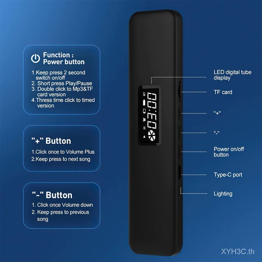 ลำโพงใต้หมอน ลำโพงบลูทูธ Sleep Box Bone Conduction Speaker Bluetooth