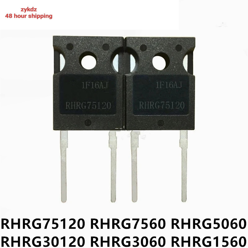 สินค้าใหม่5pcs RHRG75120 75120 TO247-2 75A 1200V RHRG30120 RHRG7560 RHRG5060 RHRG3060 RHRG1560 IC