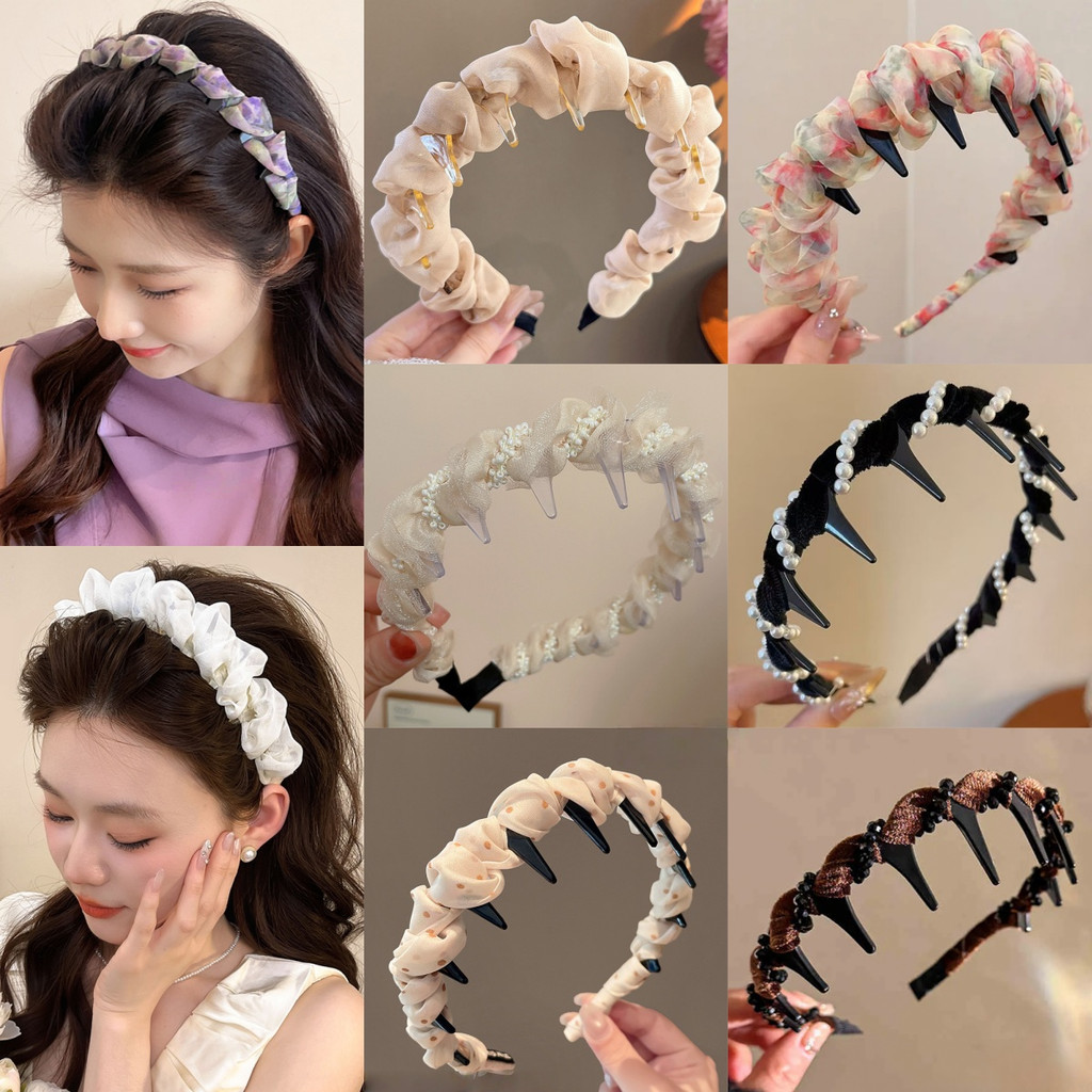 แฮร์แบนด์สุดเก๋ ออกแบบให้สวมสูง พร้อมระบบกันลื่นและยึดแน่น