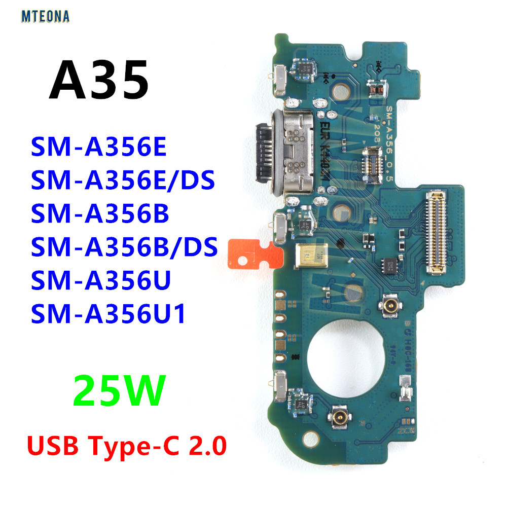 25W Fast USB Type-C พอร์ต Charger Dock Connector ชาร์จ Flex สําหรับ Samsung Galaxy A35 SM-A356B A356