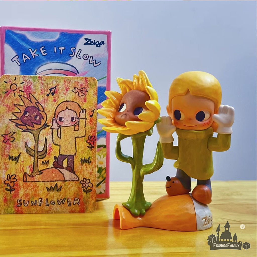 ของแท้Zsiga Take It Slow Series สไตล์ลับยืนยันและชุด 12 การออกแบบตุ๊กตาเครื่องประดับของขวัญ