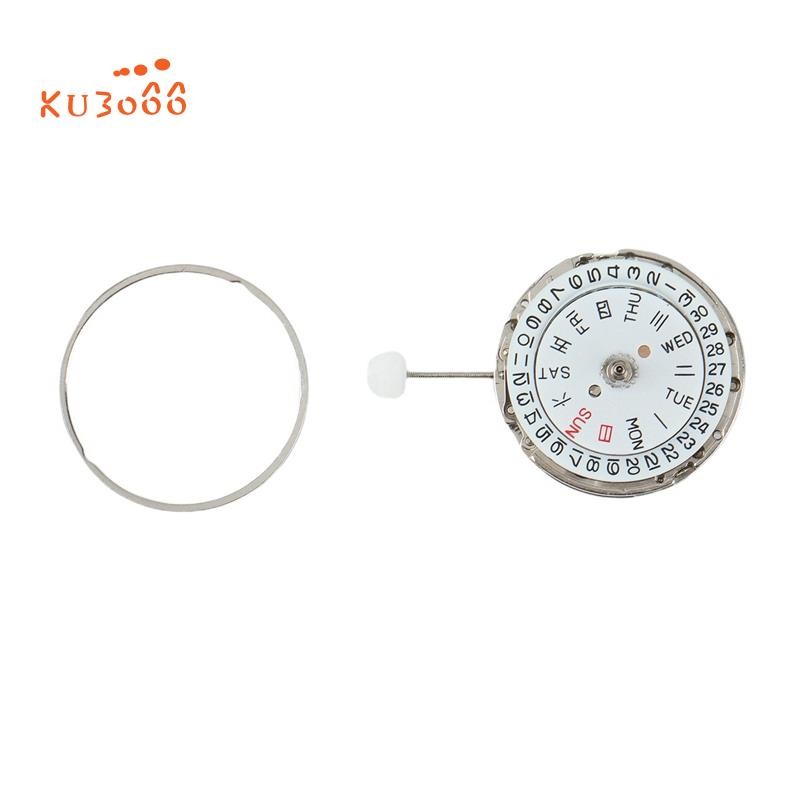 Miyota 8205 การเคลื่อนไหวนาฬิกาอัตโนมัติ 3 มือวันที่/วันปฏิทินคู่