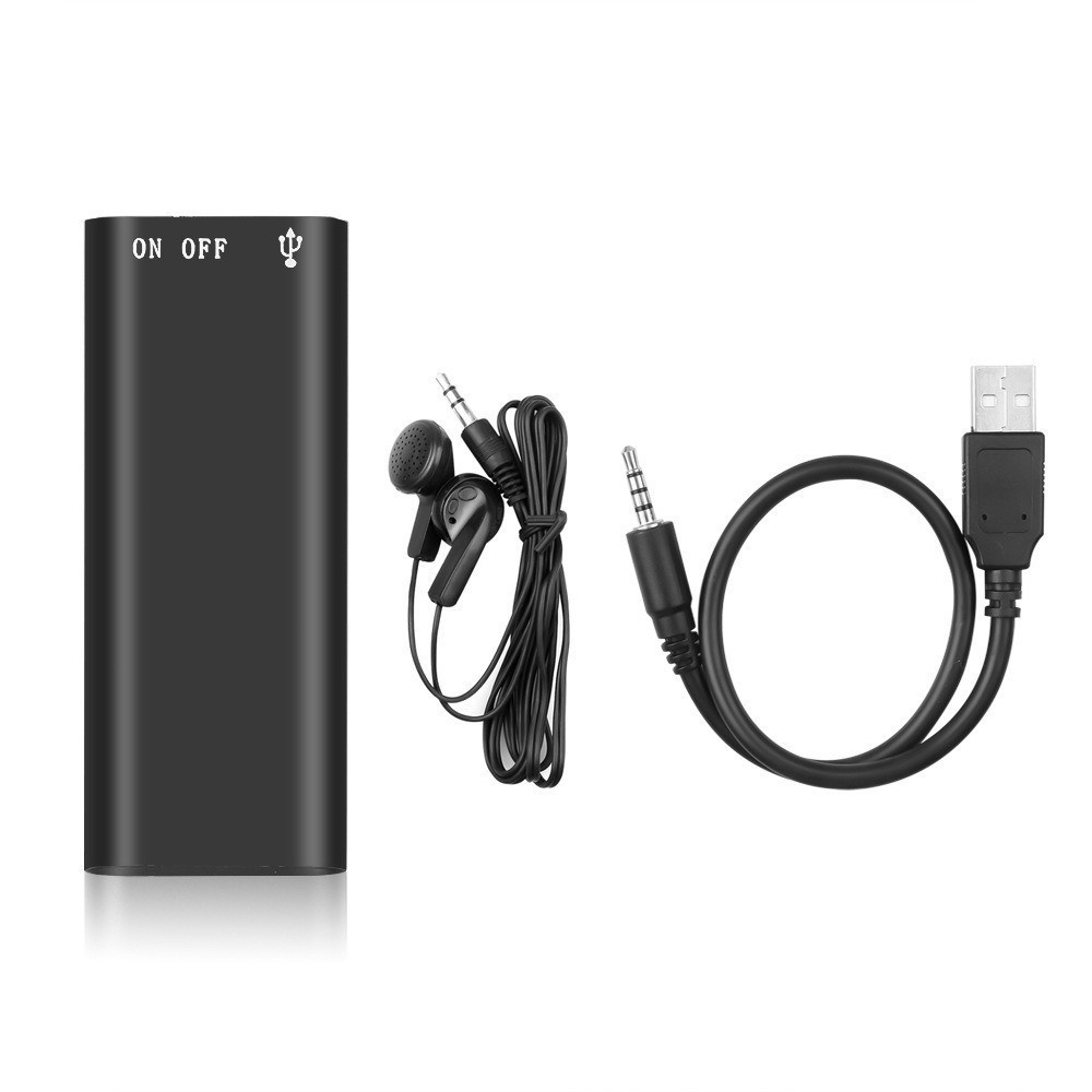 เครื่องอัดเสียง 16/32/64GB WAV/MP3 การบันทึกเสียงไร้สูญเสีย ไร้เสียงรบกวน เครื่องบันทึกเสียง