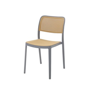 Looms เก้าอี้ รุ่น JODEEN สีเทา (44x57x80 ซม.)  แบรนด์ LOOMS