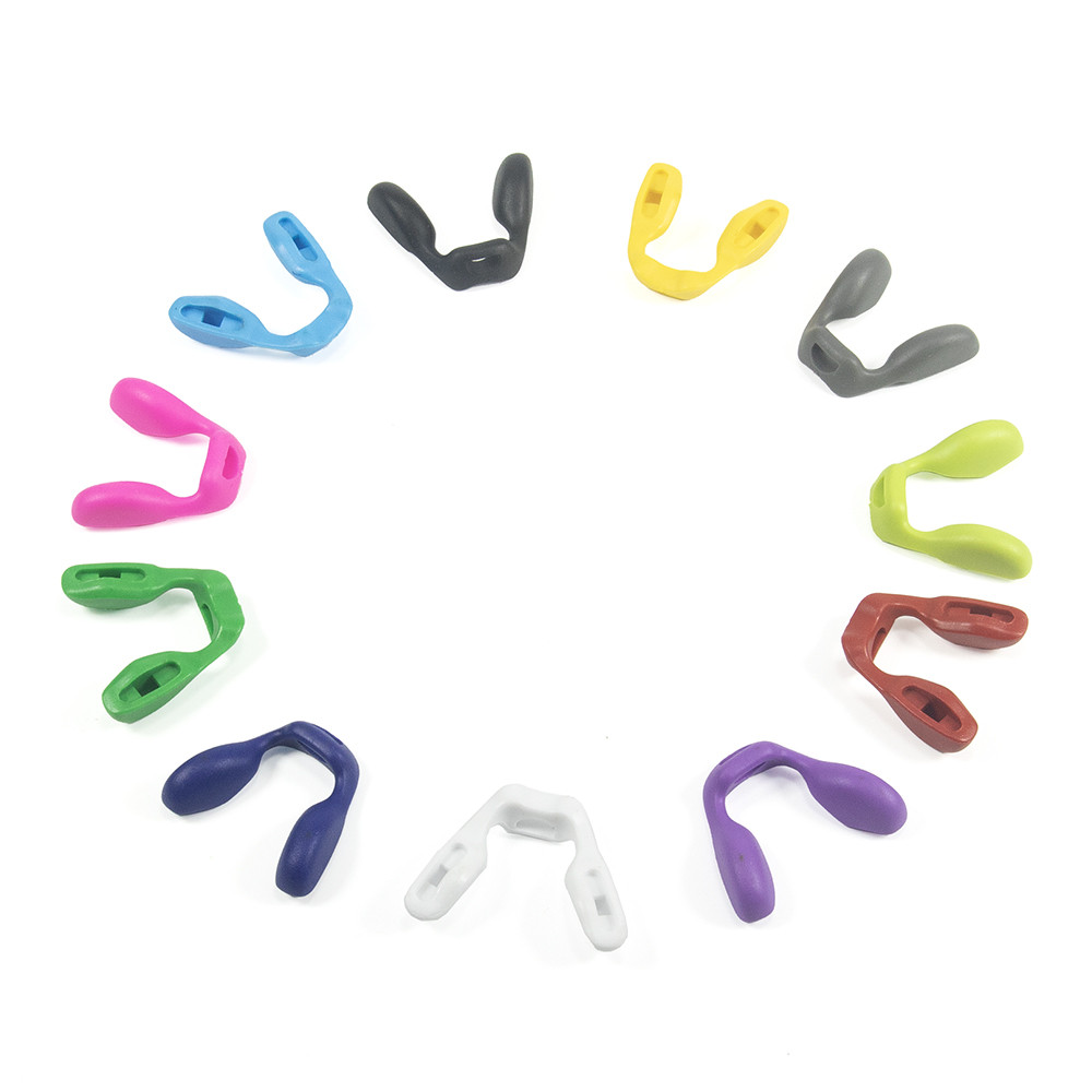 Hokklo แผ่นจมูกสําหรับ CROSSLINK FIT OX8136 OX8142 ยางจมูกนุ่มชิ้นลื่นแว่นตากันแดดแว่นตาเอเชียขนาดให