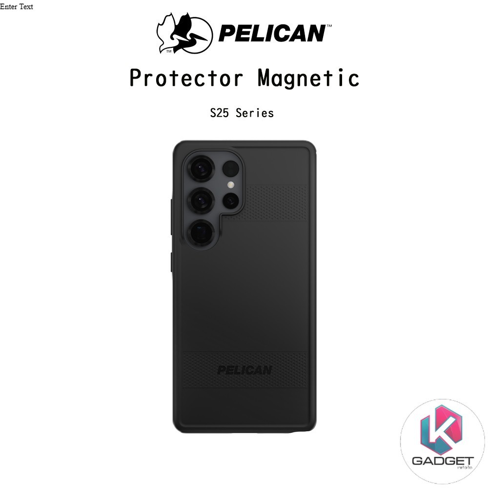 PELICAN Protector Magnetic เคสกันกระแทกระดับ4.8Mเกรดพรีเมี่ยมจากUSA เคสสำหรับ Galaxy S25/S25Plus/S25