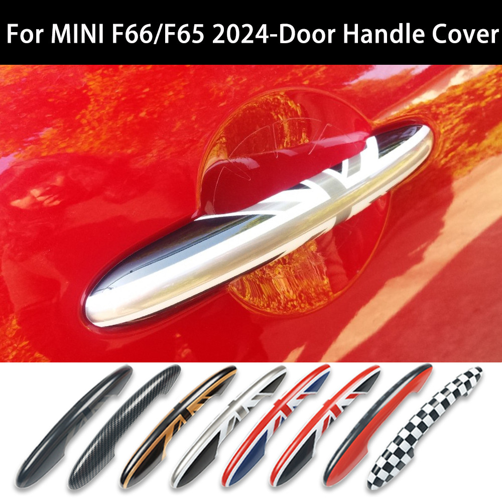 สําหรับ MINI Cooper S JCW F65 F66 F67 รถประตูสติกเกอร์ Trim รถ-Styling ชิ้นส่วนภายนอกอุปกรณ์เสริม 2 