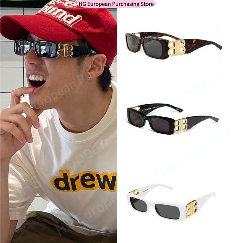 แว่นกันแดด Balenciaga รุ่นDynasty BB rectangle รหัสBB0096S สินค้ามาใหม่ ของแท้100% รับประกัน2ปีพร้อม