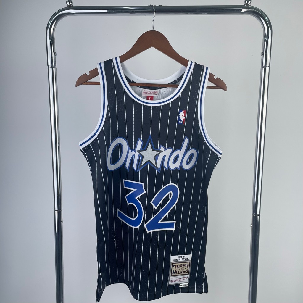 1994/95 Game Season เสื้อบาสเก็ตบอล Orlando Magic Team No. 32 Shaquille ONeal Retro MN Quick-Drying 