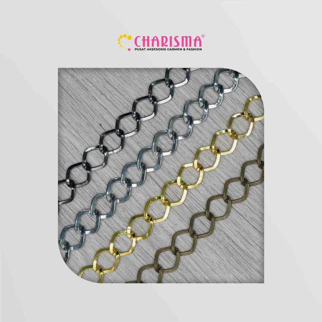 Charisma โซ่เหล็ก T-1511 - อุปกรณ์เสริมโซ่เหล็ก / โซ่สร้อยคอมิเตอร์ DIY / ราคาต่อเมตร