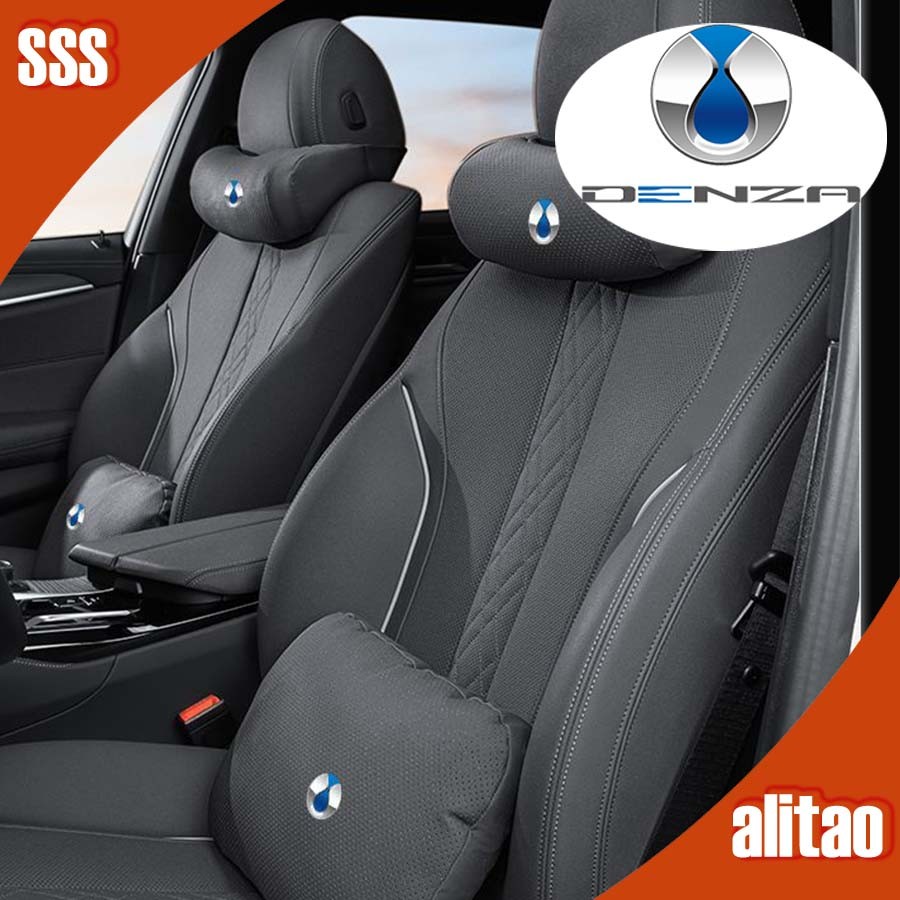 [พร้อม] DENZA D9 รถหนัง Headrest Cushion หมอนรองคอ Lumbar Support BYD DENZA Body Kit ตกแต่งรถ BYD D9
