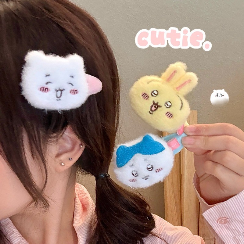 Chikawa Hairpins กิ๊บรูปตุ๊กตาสำหรับตกแต่งทรงผมและหน้าผม