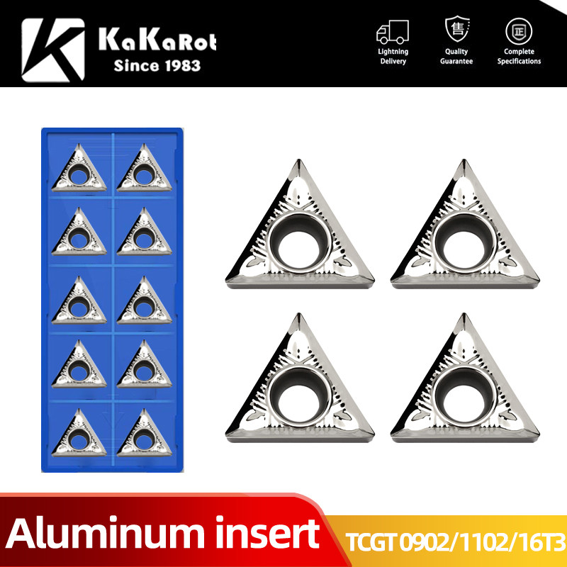 Kakarot Aluminum Insert TCGT090202 AK H01 TCGT090204 TCGT090208 TCGT110202 TCGT110208 TCGT16T302 TCG