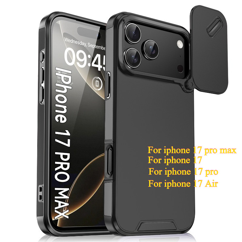 สไลด์เลนส์สําหรับ Iphone 17 Pro Max 16E 15 14 Plus 13 Pro ป้องกันกล้องกันกระแทก TPU ซิลิโคนสําหรับ iPhone 17 Air