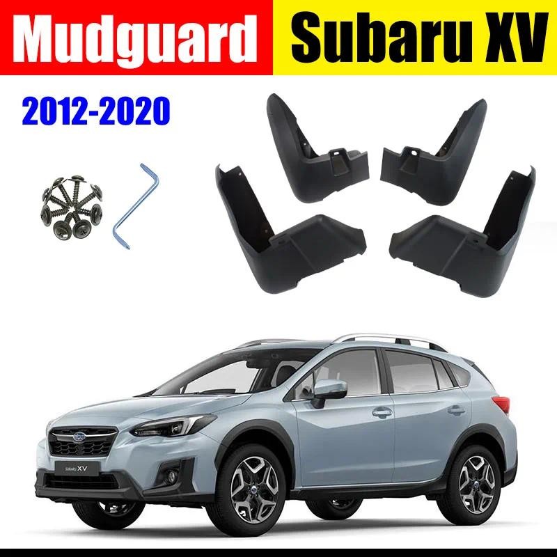 สําหรับ Subaru XV บังโคลน subaru บังโคลน XV โคลน flaps splash guards รถอุปกรณ์เสริมจัดแต่งทรงผมอัตโน