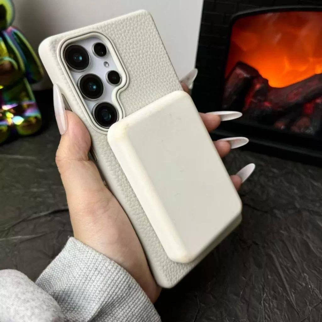 Case เคส for Samsung A56 5G A06 A16 A05S A55 A15 A26 A35 A36 S22 S23 S24 S25 Ultra Magnetic เคสใสกันกระแทก แม่เหล็ก - รูปที่ 3