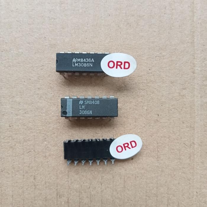 Part LM3086 N / LM 3086 IC / ทรานซิสเตอร์ Electro ทรานซิสเตอร์ F.Shop