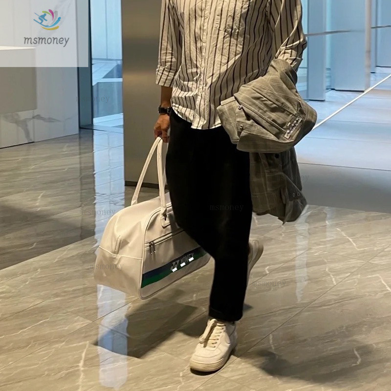 กระเป๋ากีฬาสำหรับไม้แบดมินตัน 3 ไม้ ความจุขนาดใหญ่มีช่องสำหรับรองเท้าและลูกแบดมินตัน - รูปที่ 3