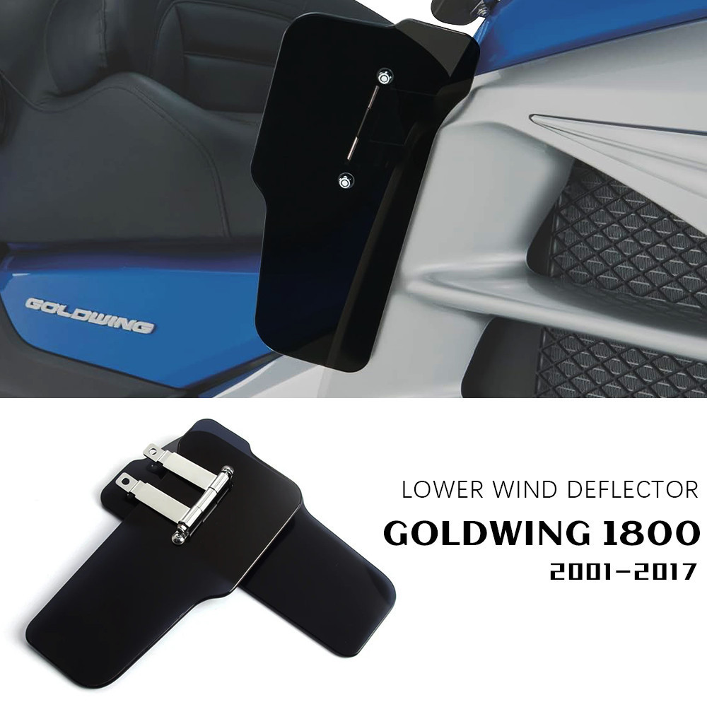 รถจักรยานยนต์ Wind Deflector สําหรับ Honda GL1800 Gold Wing 2001 - 2017 Goldwing 1800 อุปกรณ์เสริม F