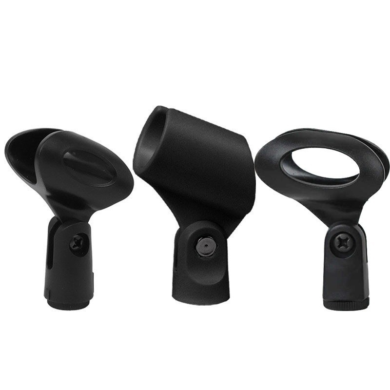 คลิปหนีบไมค์ คอไมค์หนีบไมโครโฟน ที่หนีบ แบบเกลียวทองแดง ใช้กับขาตั้งไมค์ ไมค์ไร้สาย/ไมค์สาย เลือกได้ 3 แบบ