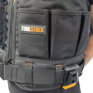 Toolstack TSK-62 เสื้อกั๊กช่างไฟฟ้าใช้สําหรับซ่อมบ้านช่างไฟฟ้าซ่อม Heavy Duty เครื่องมือเสื้อกั๊ก
