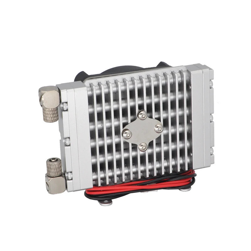 Kabolite K970 หม้อน้ําไฮดรอลิกเชื่อมทองเหลืองเต็มรูปแบบ 12V พัดลมสําหรับ Huina 1/14 RC ไฮดรอลิก Exca