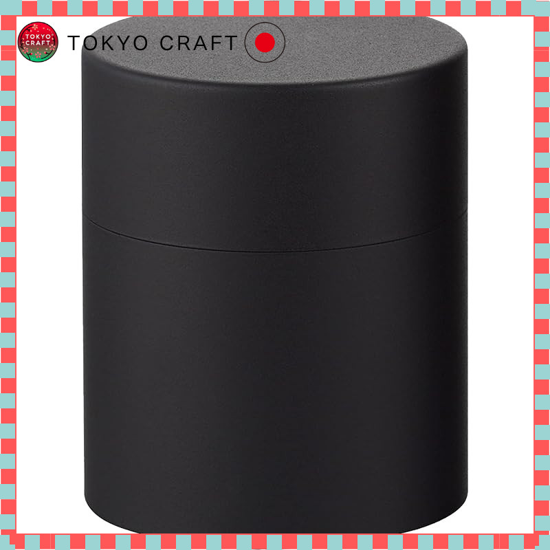 Miyazaki Seisakusho Tea Canister (Small) Kuroiro Tea Canister CHA-8