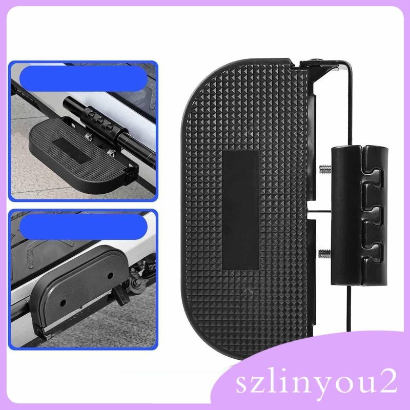 [ซลินยู2] แป้นเหยียบจักรยานไฟฟ้า 2 ชิ้น พับได้ มืออาชีพ งานหนัก ติดตั้งง่าย สากล พักเท้าไฟฟ้า - รูปที่ 6