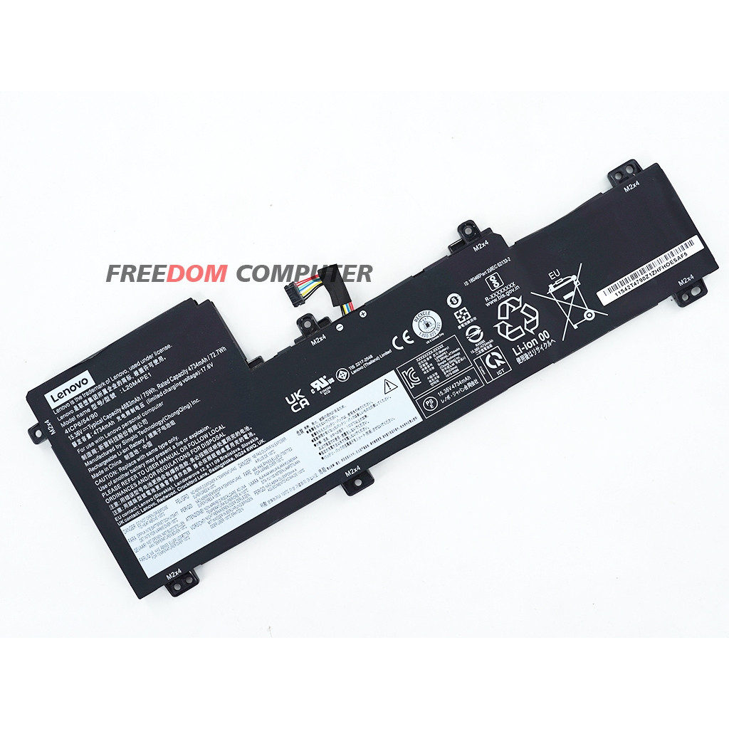 แบตเตอรี่โน๊ตบุ๊ค (แท้) L20C4PE1 L20C4PE1 SB11B66553 L20M4PE1 ใส่ Lenovo Xiaoxin PRO16 202