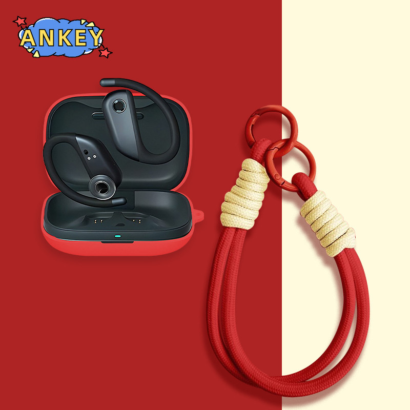 for 1MORE Fit Open S50 Case Earphones Premium Silicone Cover Shockproof Accessible Charging Port Car