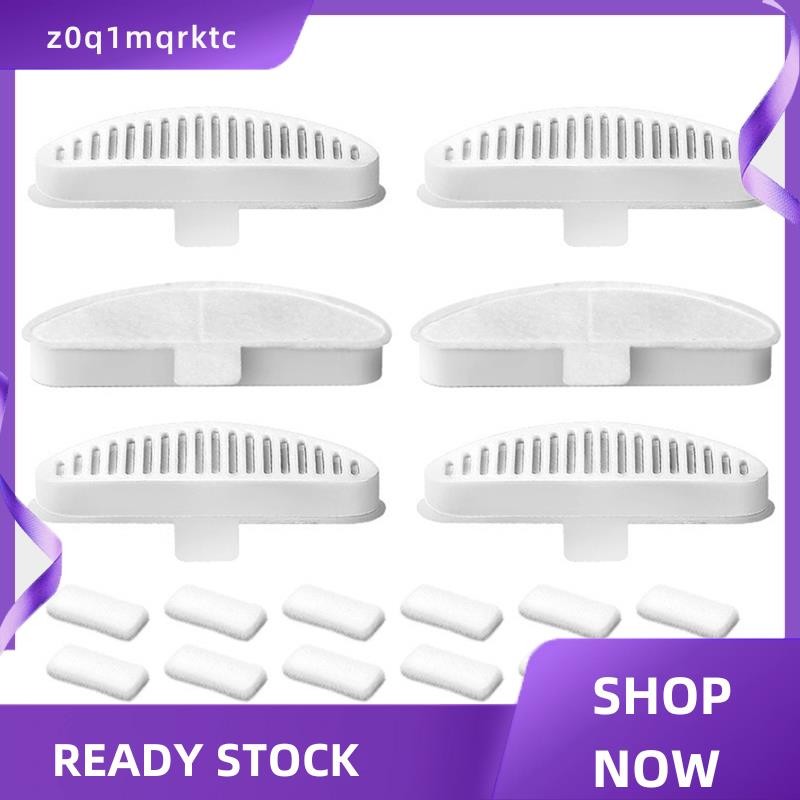z0q1mqrktc 6PCS น้ําพุแมวตัวกรองสําหรับน้ําพุ 67oz/2L น้ําพุแมวน้ําพุแมวอะไหล่อุปกรณ์เสริมกรอง
