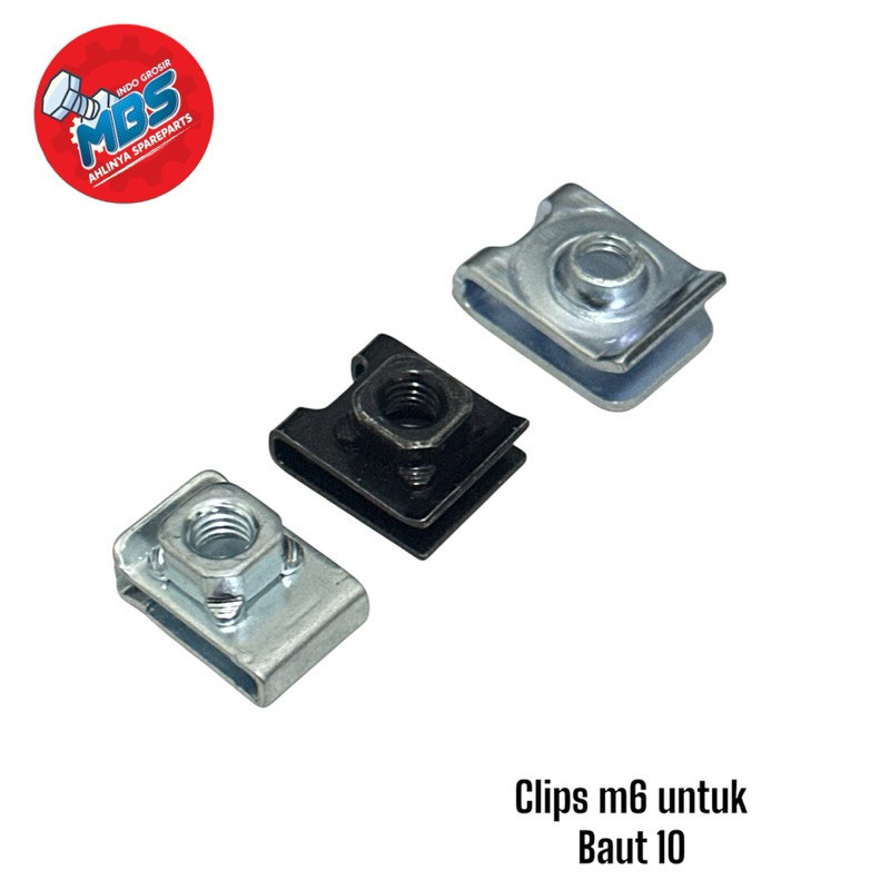 A30 Gosir CLIPS SPIT M6 BOLT 10 Standard Large Box Original