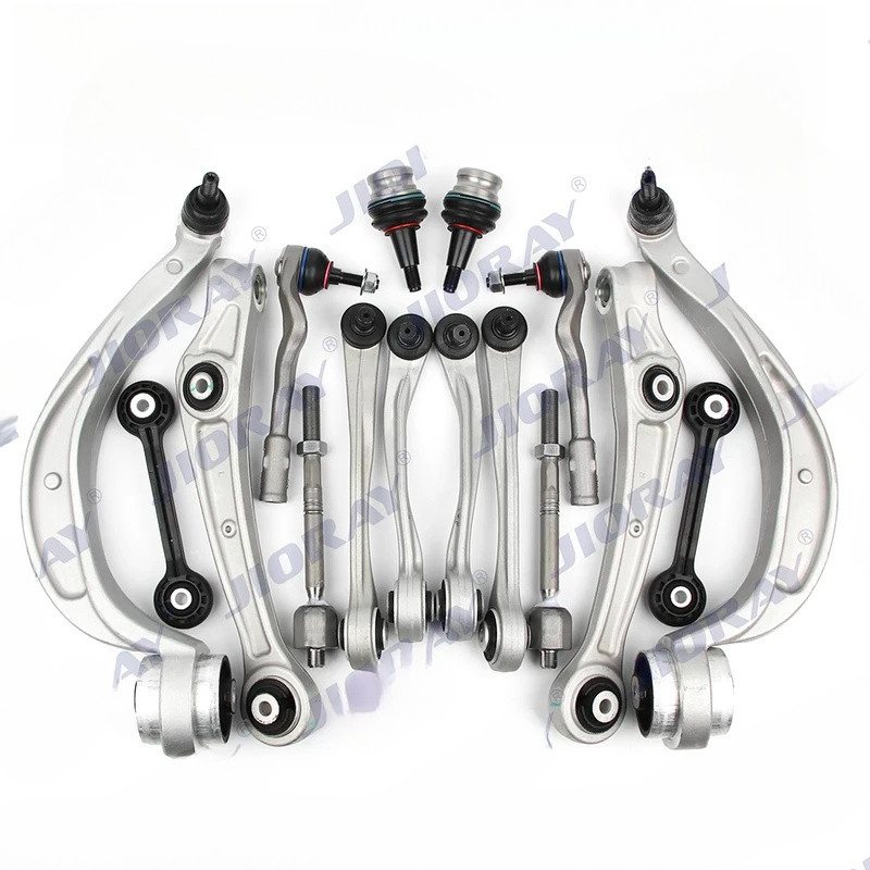 ด้านหน้าควบคุมแขน Ball Joint Stabilizer Link Tie Rod ชุดสําหรับ Audi A4 B8 8K2 8K5 A5 8T3 A6 4G2 C7 