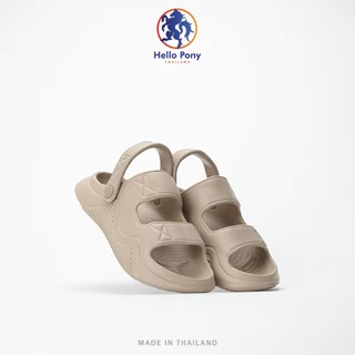 Hello Pony รุ่น MHM4010 รองเท้าแตะ ทรงมินิมอล รองเท้ารัดส้น แบบสวม แฟชั่น แฟชั่น พื้นหนานุ่ม กันลื่น EVA