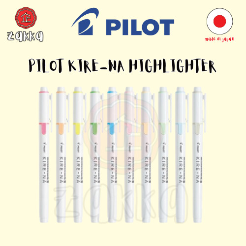 PILOT KIRE-NA ปากกาเน้นข้อความPRODUCT OF JAPAN