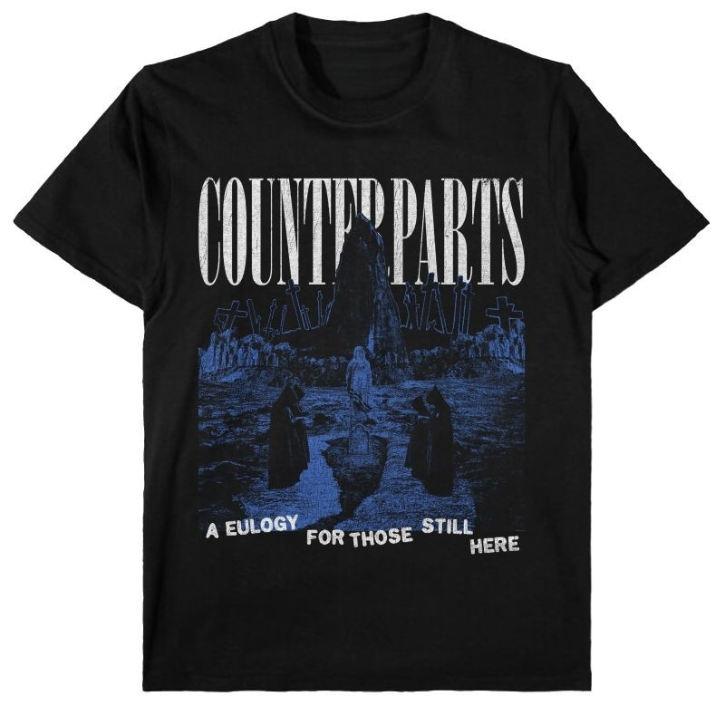 เสื้อยืดวง Hardcore counterparts eulogy