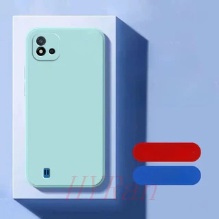 Realme C11 2021 / C20 เคสโทรศัพท์ซิลิโคนสีทึบ YT