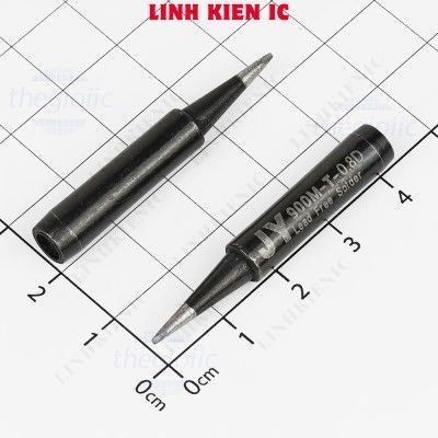 หัวแร้งบัดกรี 900M-T-0.8D, ปลายบัดกรี JY 0.8 มม. Linhkien IC