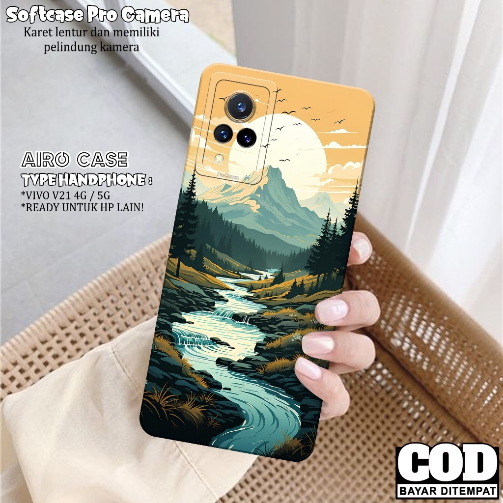เคส VIVO V21 4G/ 5G Softcase - เคส AIRO - เคส VIVO V21 4G/ 5G - เคส VIVO V21 4G/ 5G - เคสซิลิโคนโทรศ