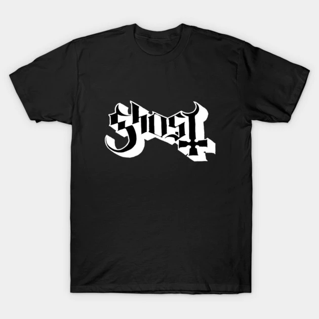 เสื้อยืด Vintage Ghost Cotton 100% คอกลม