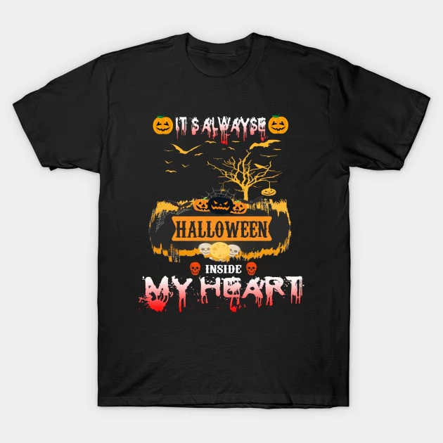 เสื้อยืด Vintage Halloween Cotton 100% ลายการ์ตูน Y2K