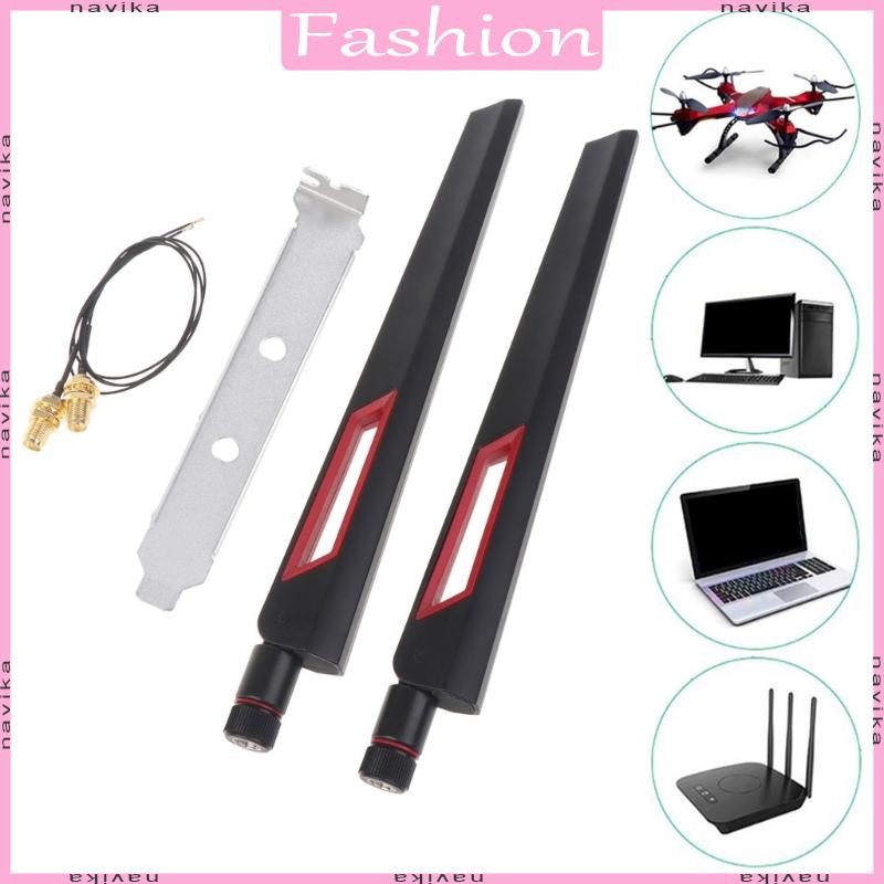 RP-SMA  MHF4 WiFi Antenna sets for  for M.2 AX210 AX200  WiFi C