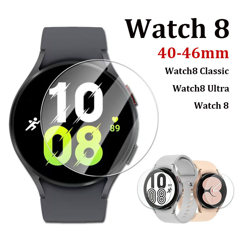 1/3/5pcs นาฬิกา Clear Screen Protector ฟิล์มป้องกันสําหรับ Samsung Galaxy Watch 8 Watch8 Ultra Classic 40 มม.44 มม.46 มม.นาฬิกาฟิล์มกระจกนิรภัย