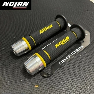 ปลอกแฮนด์ HANDFAT HANDGRIP MOTORCYCLE NOLAN รุ่น RCB HG55 + CHROME STANDBAR รองเท้า PCX รุ่น UNIVERSAL สําหรับรถจักรยานยนต์ทั้งหมด