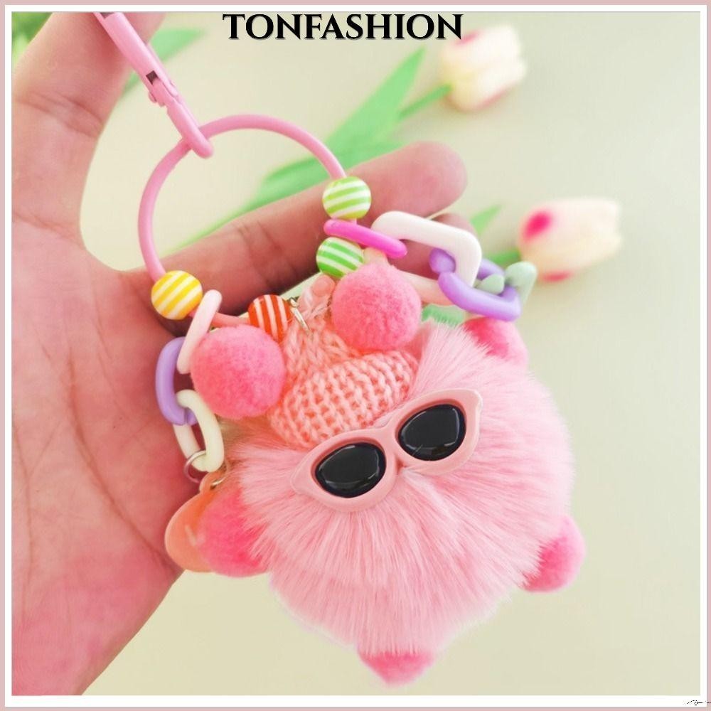 พวงกุญแจคู่รัก TRUMPET, จี้ผมกระต่าย Diy Kawaii Elf Rex, คนรักแฟชั่นจี้กระเป๋าสร้างสรรค์