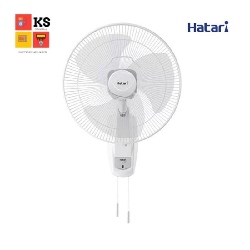 พัดลม พัดลมติดผนัง HATARI รุ่น HT-W18M4 (18 นิ้ว, 64 วัตต์)