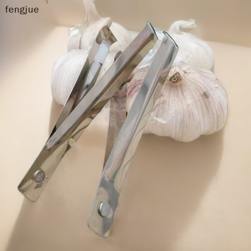 Fengjue สแตนเลสกระเทียม Peeling ครัวผม Puller หมูคลิปผมปลากระดูกคลิปแหนบไก่และเป็ด Feathers คลิปกระเทียม TH