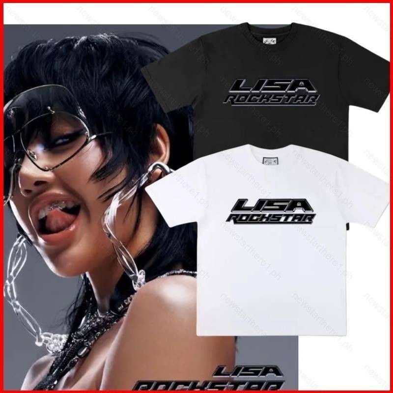 2024 【HOT】 Jason Lisa new album ROCKSTAR Cosplay cloth 3D summer T-shirt Short Sleeve Top